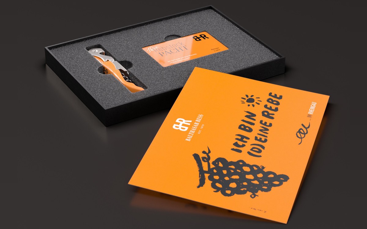 Rebstockpacht-Geschenkbox mit Kellnermesser